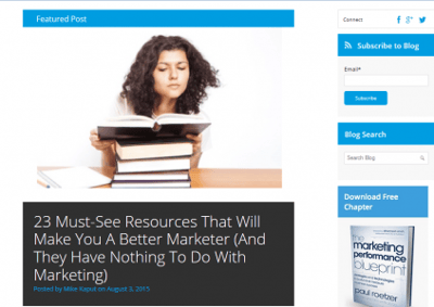 The 17 Inbound Marketing Blogs You Should Read Example