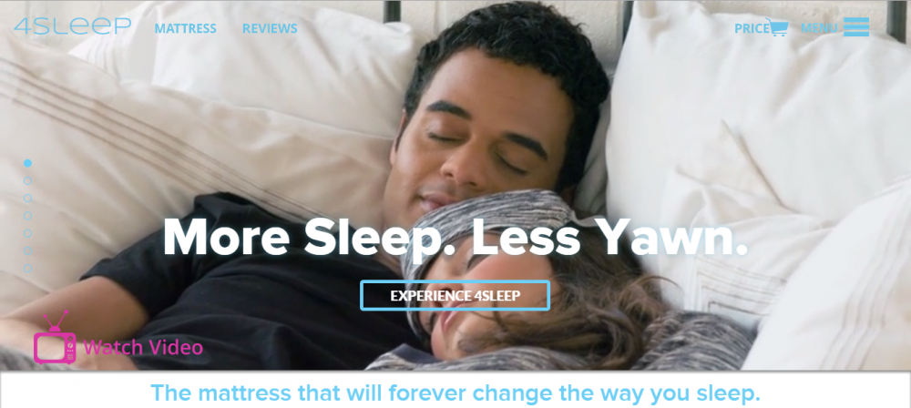 HubSpot web design - 4Sleep