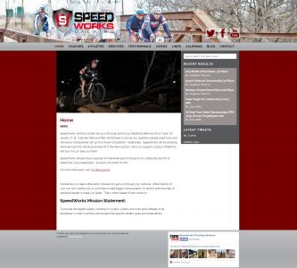 Website redesign for Speedworks Coaching