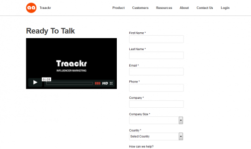 traackr offering with video