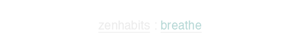 Zen Habits